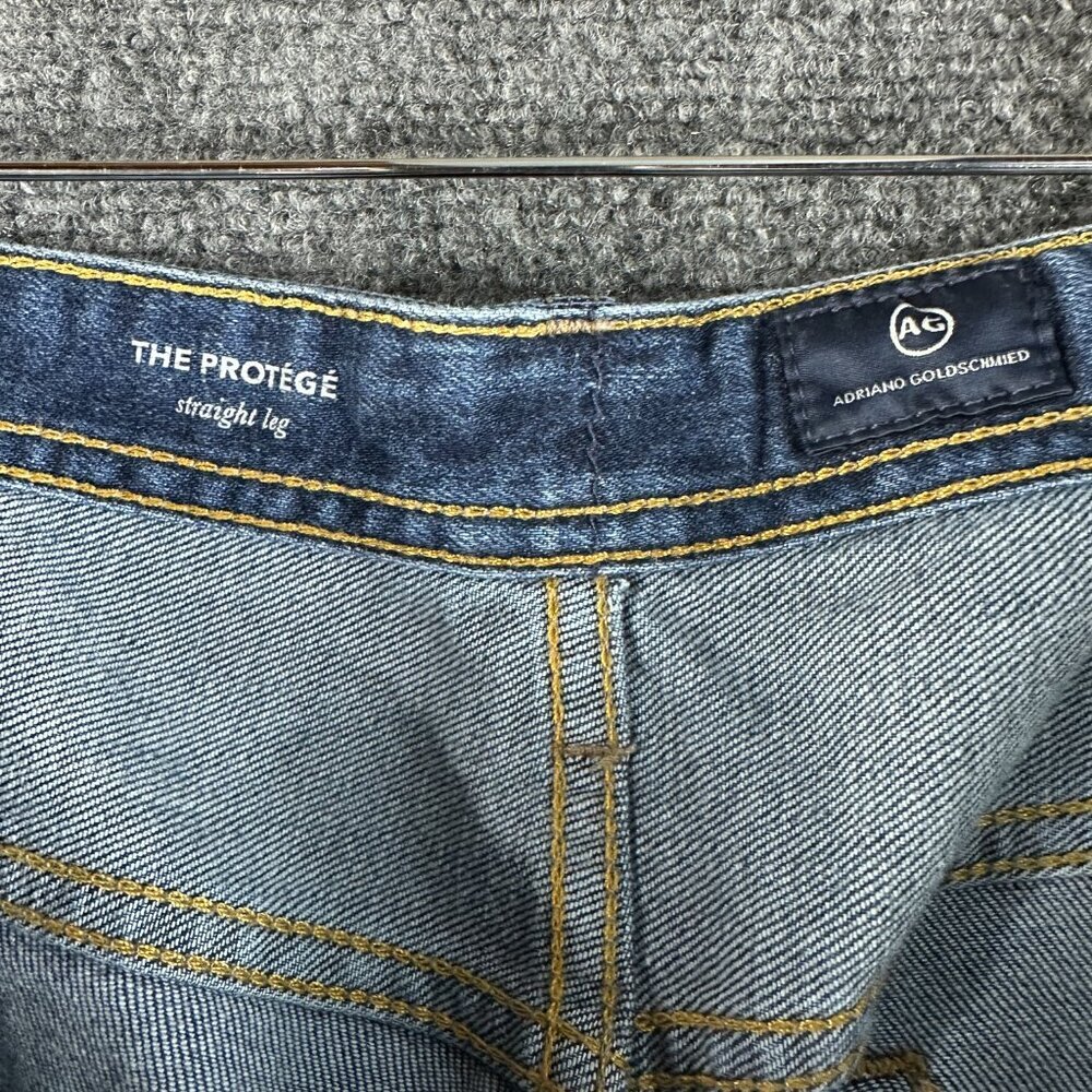 AG Adriano Goldschmied Jeans Mens 38 The Protege Straight Leg Cotton Stretch - Picture 5 of 9